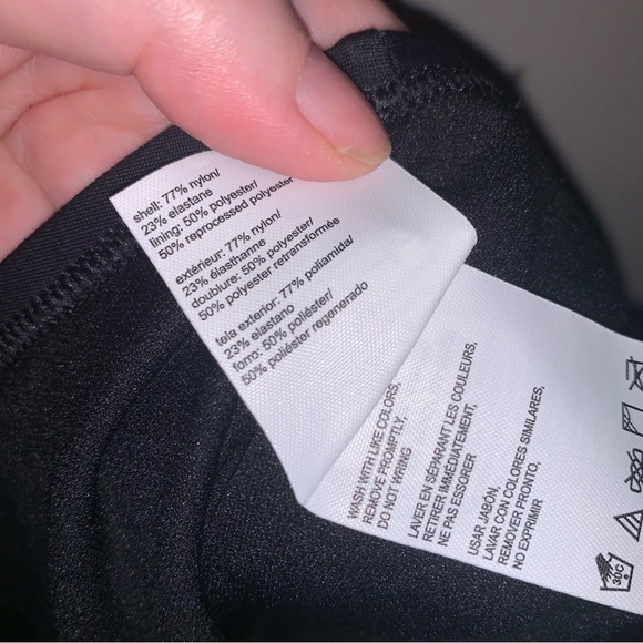 Speedo Black One Piece Bathing Suit 6 - Picture 3 of 11